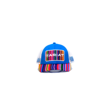 Load image into Gallery viewer, ARIAT Ladies Snap Back Striped Hat, Multicolored | 701340691711