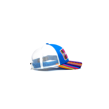Load image into Gallery viewer, ARIAT Ladies Snap Back Striped Hat, Multicolored | 701340691711