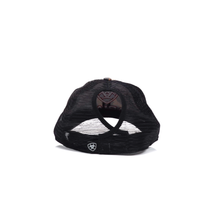 Load image into Gallery viewer, ARIAT Women's Black Leopard Ponyflo Cap with Velcro Closure | 701340706088