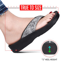 Load image into Gallery viewer, AEROTHOTIC Women's Comfortable Arch Support Summer Orthotic Flip Flops Sandals