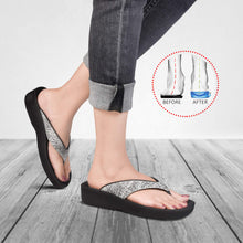 Load image into Gallery viewer, AEROTHOTIC Women's Comfortable Arch Support Summer Orthotic Flip Flops Sandals