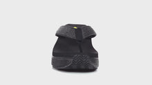 Load and play video in Gallery viewer, Volatile Women's Bahama Wedge Sandal,Black,6 B US | 616809818045