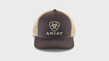 Load and play video in Gallery viewer, ARIAT Shield Richardson 112 Snapback Cap Black One Size | 701340626201