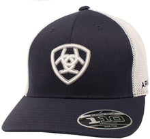 Load image into Gallery viewer, ARIAT Mens Embroidered Shield Logo Adjustable Mesh Hat --|-- 9064