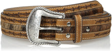 Load image into Gallery viewer, Nocona Belt Co. Men's Nocona Barbed Hair Center Belt --|-- 7109