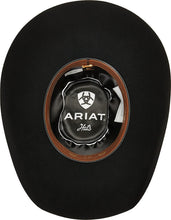 Load image into Gallery viewer, ARIAT Mens Wool Punchy Crown Cowboy Brim 2 Cord Band Western Hat --|-- 4468