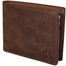 Load image into Gallery viewer, STS Ranchwear Men's Bifold Wallet, Brown Leather, One Size --|-- 691