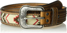 Load image into Gallery viewer, Ariat Men's Arrow Billet Ribbon Center Belt, multi/color, 40 --|-- 1154