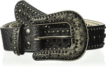 Load image into Gallery viewer, Nocona Belt Co. Women's Tone Bling Center Belt --|-- 16217