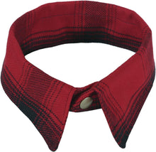 Load image into Gallery viewer, Stormy Kromer The Furry Friend Shirt Collar - Cotton Flannel, Fancy Dog Clothes --|-- 95