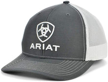 Load image into Gallery viewer, Ariat Classic Trucker Grey Cap --|-- 1575