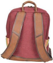 Load image into Gallery viewer, STS Ranchwear Buffalo Girl Serape Backpack Maroon/Pink/Green One Size --|-- 711