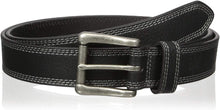 Load image into Gallery viewer, Nocona Belt Co. Men's Work Black Triple Stitch --|-- 12573