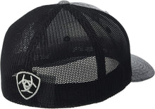 Load image into Gallery viewer, Ariat Men'S Box Logo Snapback Cap Gray Size Sm/Md --|-- 1429