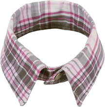 Load image into Gallery viewer, Stormy Kromer The Furry Friend Shirt Collar - Cotton Flannel, Fancy Dog Clothes --|-- 155