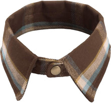 Load image into Gallery viewer, Stormy Kromer The Furry Friend Shirt Collar - Cotton Flannel, Fancy Dog Clothes