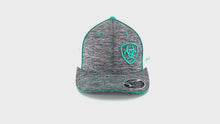 Load and play video in Gallery viewer, ARIAT Men&#39;s Heather Teal Mesh Cap, Gray, OSFM | 701340585331
