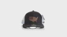 Load and play video in Gallery viewer, ARIAT America Leather Patch Cap Black One Size | 701340653177 
