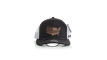 Load image into Gallery viewer, ARIAT America Leather Patch Cap Black One Size | 701340653177 
