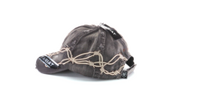 Load image into Gallery viewer, ARIAT Men&#39;s Distresed Barbed Wire Hat, Brown, One Size | 701340489325
