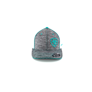 ARIAT Men's Heather Teal Mesh Cap, Gray, OSFM | 701340585331