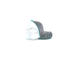 Load image into Gallery viewer, ARIAT Men&#39;s Heather Teal Mesh Cap, Gray, OSFM | 701340585331
