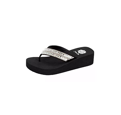 Yellow Box Women's Vaniza Wedge Flip Flop