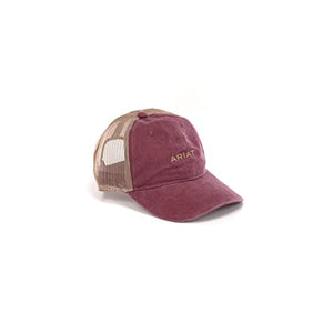 ARIAT Ladies Cap, Burgundy