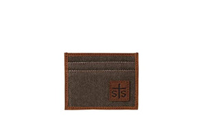 Sts Ranch Wear STS61190 Foreman Dark Canvas Card Wallet