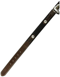 Nocona Belt Co. Men's Top Hand Black Middle Inlay