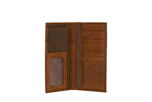 Load image into Gallery viewer, STS Ranchwear Foreman Long Bifold Wallet Unisex Canvas Dark/Tornado
