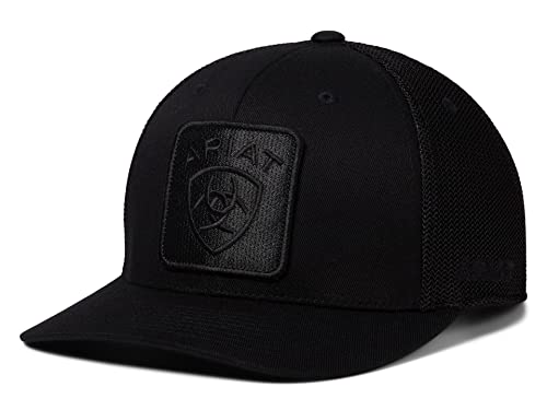 ARIAT Men's Flexfit 110 Logo Snapback, Black