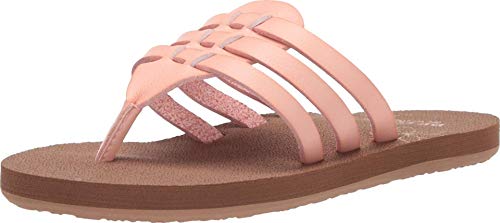 Cobian Little Girls' Lil Aloha Blush Sandals