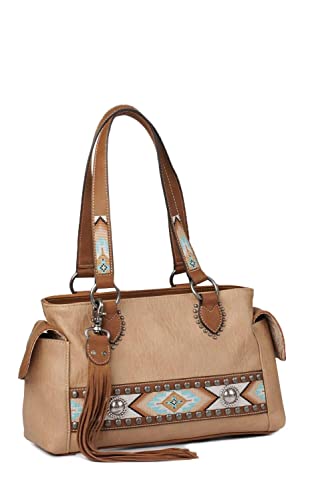 Blazin Roxx Carmen Style Satchel Southwestern Style Handbag