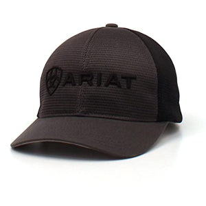 ARIAT Men's Snapback Embroidered Shield Logo Cap