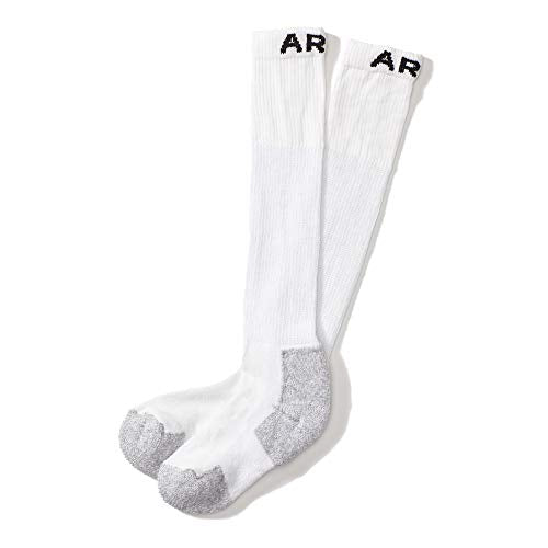 Ariat Men's Men's Over the Calf 3-Pack Sock Sockshosiery, white, Medium
