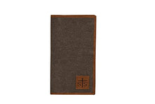 Load image into Gallery viewer, STS Ranchwear Foreman Long Bifold Wallet Unisex Canvas Dark/Tornado
