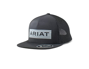 ARIAT Men's Logo Shield Baseball Cap - Western Mesh Hat