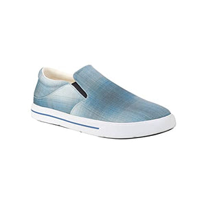 Pendleton Men's Round Toe Slip-On Shoes - 100% Cotton Canvas with Biodegradable Midsole & Cushioned Footbed