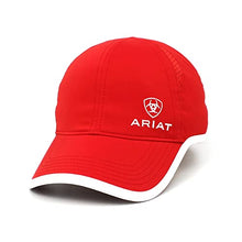 Load image into Gallery viewer, ARIAT Women&#39;s Red Ponyflo Cap with Velcro Closure
