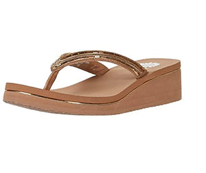 Yellow Box Women's Slope Wedge Flip-Flop