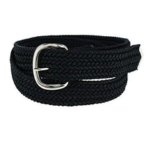 Load image into Gallery viewer, Double S Men&#39;s 46&quot; Braided Belt Black One Size
