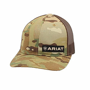 ARIAT Camo Patch Meshback Adjustable Hat