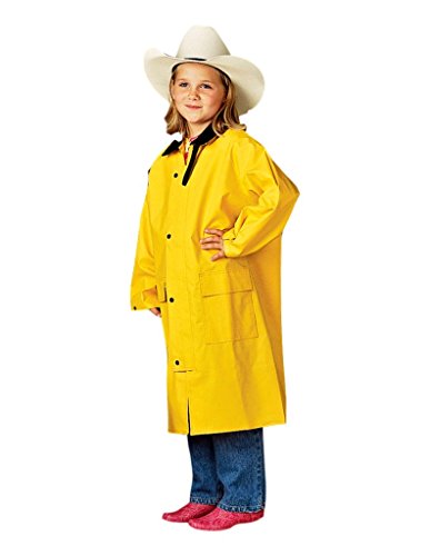 M+F Western Products Boys Kids Saddle Slicker L Yellow