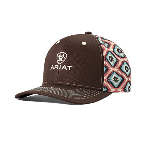 ARIAT Description Ladies Aztec Brown Cap