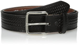 Nocona Belt Co. Men's Black Basket Money