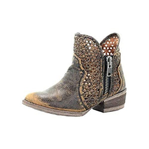 CORRAL Women's Cutout Shortie Boots