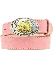 Load image into Gallery viewer, Nocona Girls Floral Belt with Buckle
