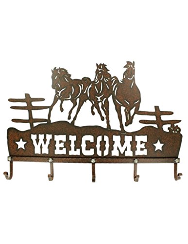 Welcome Sign Horse Hooks 94052