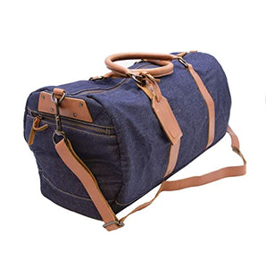 STS Ranchwear Women's Casual Travel Large Capacity Multifunctional Blue Bayou Collection Duffle Bag with Shoulder Strap